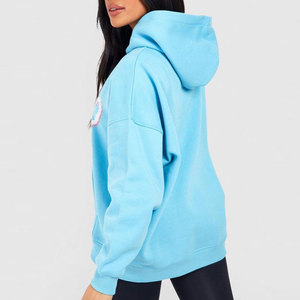 Sweat à capuche léger et confortable pour femmes pour adultes Matériau durable Femmes Pull Hoodies en bas quantité minimale de commande - Product Image 2