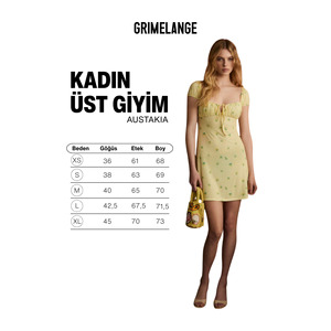 GRIMELANGE AUSTAKIA Mini-robe en tissu doux et extensible avec nœud à la poitrine pour femme - Product Image 6