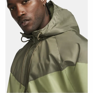 Alta calidad superior 2025 nueva chaqueta cortavientos cálida para hombre con estilo con cremallera conjunto cortavientos fino de invierno a prueba de viento - Product Image 3