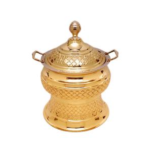 Hotel Dinnerware Service <b>Food</b> <b>Warmer</b> Pot Catering Accessories Container Metal <b>Electric</b> Chafing Dish <b>Food</b> Server Serving Pots - Product Image 2