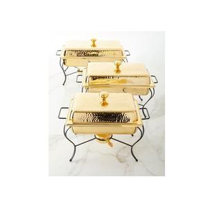 Simple Stainless Steel <b>Chafing</b> Dish With Ergonomic Handles And <b>Fuel</b> Cup Space Designed For Easy Carrying - Product Image 6