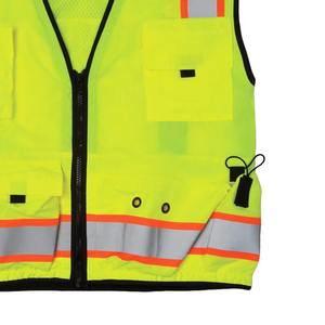 Venta caliente Construcción personalizada Hi Vis Chaleco DE SEGURIDAD Múltiples tamaños Reflectante Oem Ropa DE TRABAJO Chaleco para mejorar la seguridad - Product Image 6