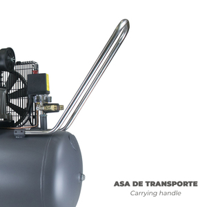 Compressore Lubrificato a Olio 100 Litri / 8 Bar / 2,2 kW - 3,0 CV - Product Image 3