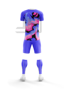 Ropa Deportiva de Fútbol Transpirable de Primera Calidad, 100% Poliéster, Camiseta y Pantalones Cortos para Partidos de la Liga de Campeonatos - Product Image 3