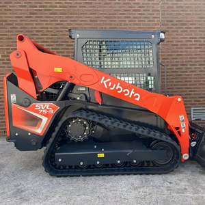 รถตัก Kubota SVL75-2 กำลัง 74 แรงม้า รถตักขนาดเล็กแบบสกิดสเตียร์ เครื่องยนต์ดีเซลขนาดกะทัดรัด ชิ้นส่วนหลัก-มอเตอร์ปั๊ม สำหรับอุปกรณ์ก่อสร้าง - Product Image 1