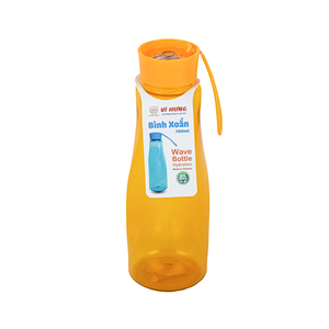 Bouteille d'eau en plastique réutilisable de 700 ml, avec couvercle à visser, résistante aux fuites, légère, pour les voyages et le bureau - Product Image 4