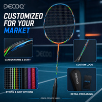 Raqueta de Bádminton Profesional de Fibra de Carbono, Marco Rígido, Potencia de Golpe, OEM, ODM, Personalizada, Venta al Por Mayor, Europa, América, Sudeste Asiático