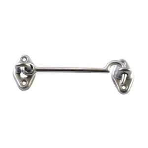 Ganci Fermafinestre Cromo Satinato Lunghezza 80 mm - Product Image 2