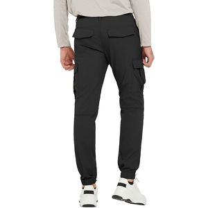 Joggers multi-poches personnalisés pour hommes Pantalon de survêtement en coton pour vêtements de rue Pantalon de jogging - Product Image 3