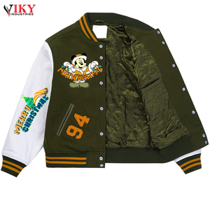 VIKY INDUSTRIES – veste de Baseball à manches longues, vente en gros - Product Image 5