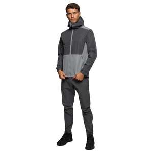 Chaqueta cortavientos de talla grande para hombre para correr al aire libre de diseño personalizado chaqueta impermeable de poliéster suave - Product Image 4
