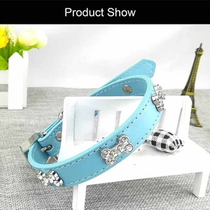 2023 collier et laisse de chien en cuir de vachette professionnel de haute qualité plusieurs couleurs fournitures de corde robustes - Product Image 4