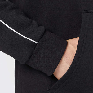Derniers sweats à capuche de haute qualité personnalisés de couleur unie pour la collection d'hiver des hommes, chauds et confortables, sweats à capuche pour hommes à prix avantageux - Product Image 4