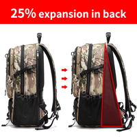 Tas Ransel Perjalanan Gunung & Hiking Kamuflase Outdoor Kapasitas Besar 65 Liter Anti Air Berkualitas Tinggi Laris Manis