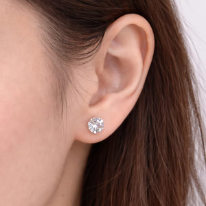 Pendientes de Plata de Ley 925, Elegantes y Minimalistas, Pendientes de Plata Maciza para Uso Diario, Joyería para Chicas, Hombres, Diseño Unisex - Product Image 1