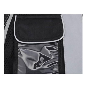 Gilet de sécurité de travail Offres Spéciales haute visibilité ruban réfléchissant gilet de sécurité de construction à glissière avant avec col en V - Product Image 4