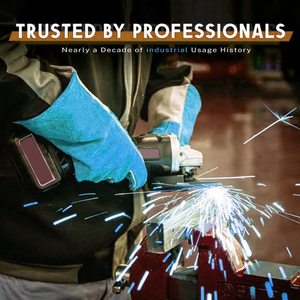 Gants de soudeur en cuir de travail à la mode de bonne qualité au meilleur prix pour hommes - Product Image 4