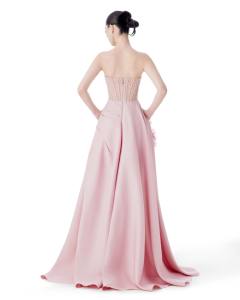 Robe PINK PETAL _ robe de soirée de luxe haute couture de la marque locale vietnamienne - Product Image 3