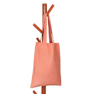 Sac fourre-tout minimaliste en toile gris foncé imprimé sur mesure, écologique, biodégradable, pour la plage, le commerce de détail, les cadeaux d'entreprise - Product Image 2
