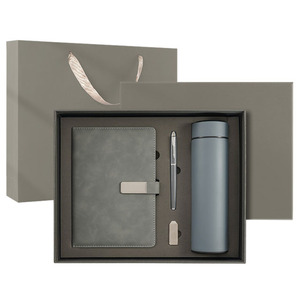 OS20 Quà tặng khuyến mãi máy tính xách tay với bút với cốc USB chai Nước A5 bình thường máy tính xách tay Bộ quà tặng gói 4 trong 1 quà tặng Công ty Thiết lập - Product Image 3