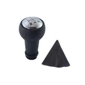 Funda y Pomo de Palanca de Cambios para Automóvil Peugeot Partner 207 301 307 308 407 508, Resistente - Product Image 2