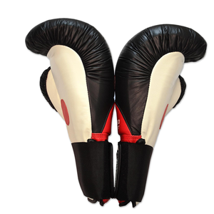 Gants de boxe en cuir de vachette personnalisés d'usine OEM de haute qualité, meilleur équipement d'entraînement, nouveau style de vêtements de boxe imperméables - Product Image 5