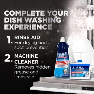 Pastillas para Lavavajillas Finish Quantum Infinity Shine, 120 Unidades, Aroma Fresco, Pastillas Detergentes con Poderoso Efecto de Limpieza y Brillo - Product Image 2