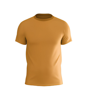 High Quality Premium Luxury Cotton Regular Fit Heavyweight Solid Casual Jersey Breathable Short Sleeve Custom <b>Printed</b> Men's - Product Image 1