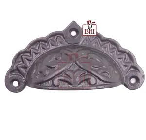 Armoires de cuisine Tiroir Tiroir Armoire Porte Meubles Antique Shell Vintage Armoire Boutons Tiroir Poignée (95x45mm) LOT DE 4 PCS - Product Image 1