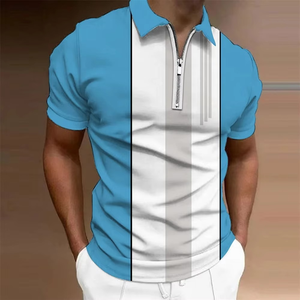 Camiseta Polo para Hombre Ryan Pro Gear, Logotipo Personalizado OEM, Tela de Algodón Transpirable, Ropa Casual, Suministro al por Mayor de Fábrica - Product Image 2