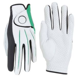 Guantes de Golf Personalizables de Cuero Genuino Duradero, Transpirables, de Piel de Oveja de Alta Calidad, con Sensación Cómoda para Prácticas Intensas - Product Image 1