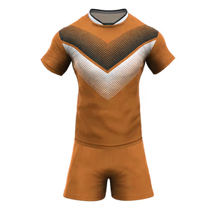 Uniformes de Rugby Profesionales de Última Generación con Diseño de Color Sólido, Logotipo Personalizado de Alta Calidad, 100% Poliéster de Secado Rápido, Unisex - Product Image 4