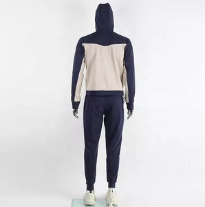 Ensemble de survêtement de sport technique en molleton pour homme, léger et respirant, deux pièces, pour jogging d'hiver, vêtements de sport 100% - Product Image 5