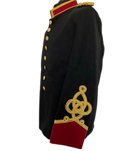 Chaqueta de doblete de banda de tubo bordada a mano personalizada, chaqueta de doblete de banda de tubo escocesa nueva hecha por fabricante profesional - Product Image 4