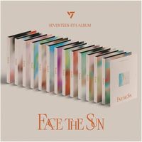 Photocard K-POP authentique SEVENTEEN 4ème album [Face Sun] PLEDIS HYBE CARAT Ver CD Photo Book Tous âges Plastique Papier Corée Scellé