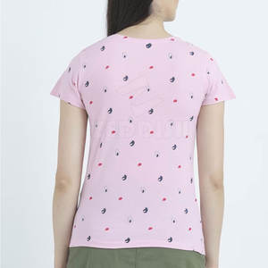 เสื้อยืดผู้หญิงแบบสั่งทำได้สำหรับผู้หญิงเสื้อยืดลำลองสไตล์ล่าสุด - Product Image 5