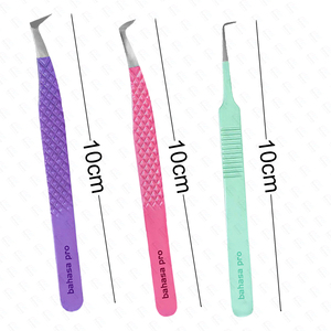 OEM ODM Fiber Tip Tweezers Set Custom Lash Tweezers Custom Logo and Packaging Manufacturer by Bahasa Pro - Product Image 2