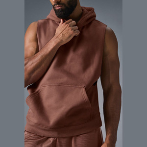 Vente en gros par sublimation Sweat à capuche décontracté sans manches pour hommes avec T-Shirt Sweats à capuche et sweat-shirts confortables - Product Image 4