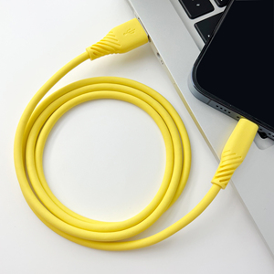 <b>USB</b>-A to Lightning <b>Cable</b> Nylon Jacket Shielded 3A Fast Charging for Laptops Power Banks Smartphones Tablets - Product Image 5