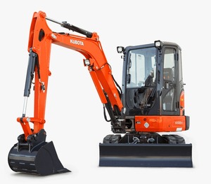 Kubota รถขุดดินขนาดเล็ก4ตัน U40มือสองขนาดเล็กของญี่ปุ่นรถขุด U40ตีนตะขาบสำหรับฟาร์มป่าไม้ EPA - Product Image 3