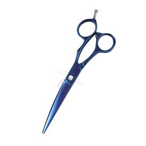 Tijeras de Peluquería Profesionales de 6.5'' para Corte de Cabello Azul Recto |   Tijeras de Peluquería de Acero Inoxidable para Diestros, para Estilistas y Barberos Profesionales - Product Image 4