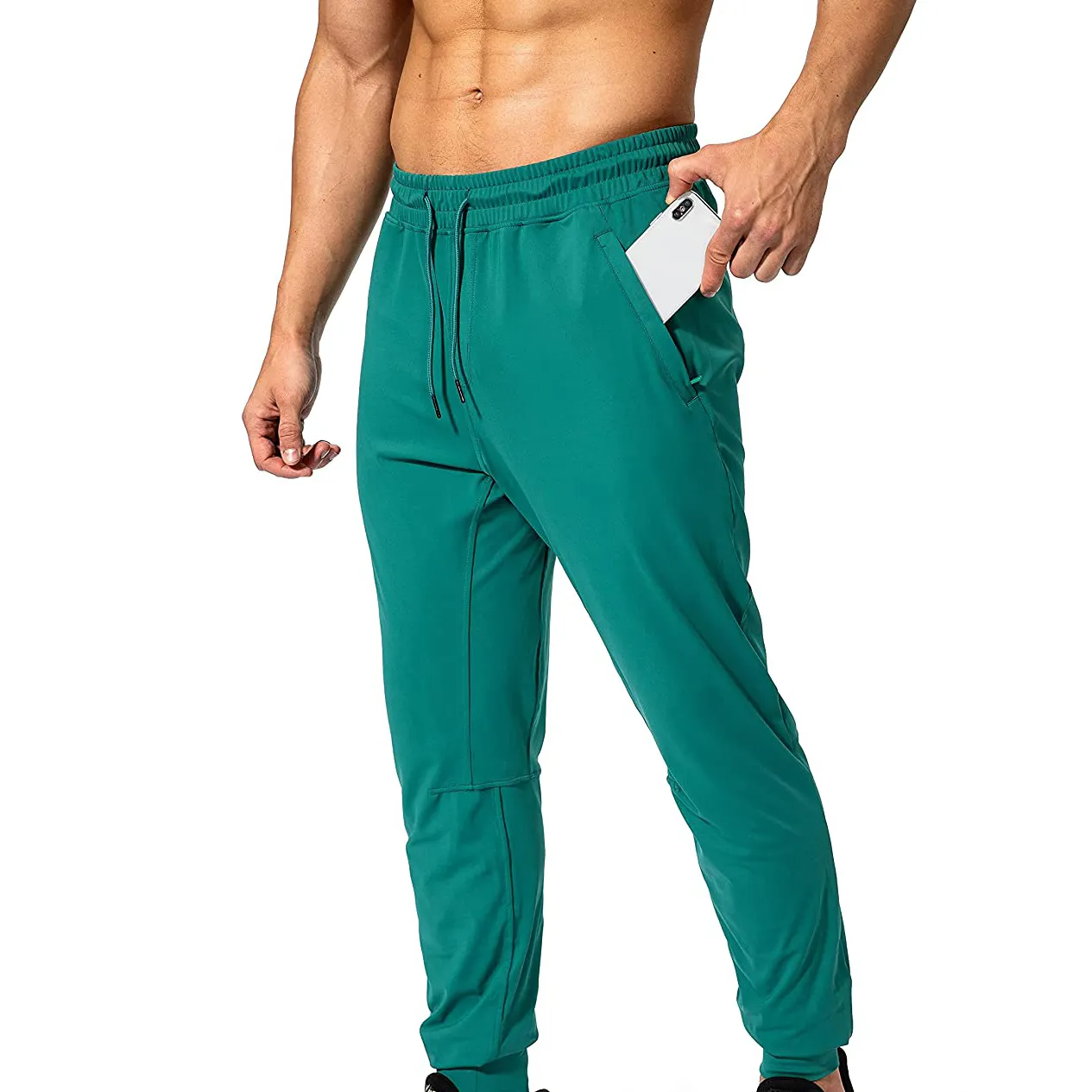 Haute qualité actif hommes pantalons de survêtement personnalisé Slim Fit respirant Sport confortable vêtements de Fitness hommes pantalons de jogging