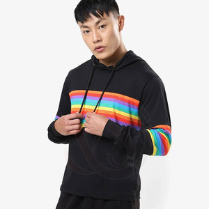 Sweat-shirts à capuche en molleton doublé, fabriqués en usine, pour hommes, entièrement personnalisables, de haute qualité, légers, pour l'hiver - Product Image 1