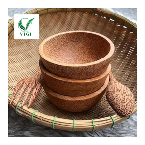 ชามไม้มะพร้าวเป็นมิตรต่อสิ่งแวดล้อมสำหรับรับประทานอาหารและตกแต่งบ้านทุกวัน - Product Image 4