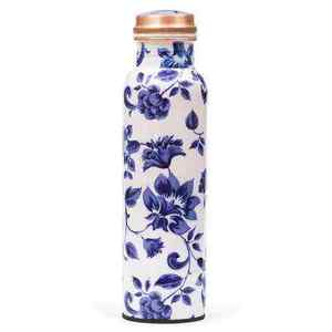 Trending Design Melons Enamel Printed Pure <b>Copper</b> <b>Water</b> <b>Bottle</b> Good for Kids School Yoga Office Usage <b>Copper</b> <b>Water</b> <b>Bottle</b> - Product Image 4