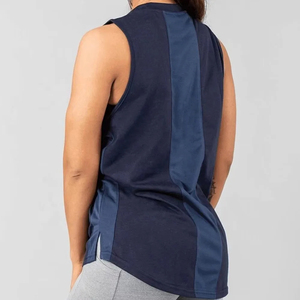 Camiseta Deportiva para Mujer, para Correr, Hacer Ejercicio, Gimnasio, Yoga, Sin Mangas, Talla Grande, Algodón/Bambú - Product Image 5
