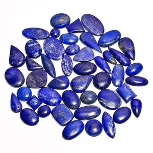 Wholesale Lot of Natural Afghanistan Blue Lapis Lazuli Gemstone Cabochon for Jewelry Making From Manufacturer Supplier Exporter - Product Image 3