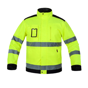 Người Đàn Ông Của Chất Lượng Cao Thoải Mái Phản Chiếu Tổng Thể Công Nhân Coverall An Toàn Mới Làm Việc Đồng Phục Với Thiết Kế Logo Làm Việc yếm - Product Image 2