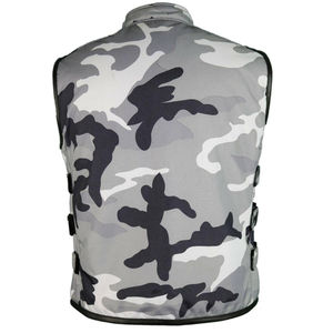 Gilet en cuir 100% de style décontracté pour hommes, idéal pour l'hiver-Vêtements d'extérieur en toile de haute qualité à un prix raisonnable avec service OEM - Product Image 3