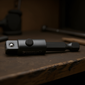 ข้อต่อหัวบิตแบบปลดเร็ว Stahlwille ขนาด 50 มม. หกเหลี่ยม 1/4 นิ้ว ต่อกับซ็อกเก็ตสี่เหลี่ยม 1/2 นิ้ว - Product Image 3